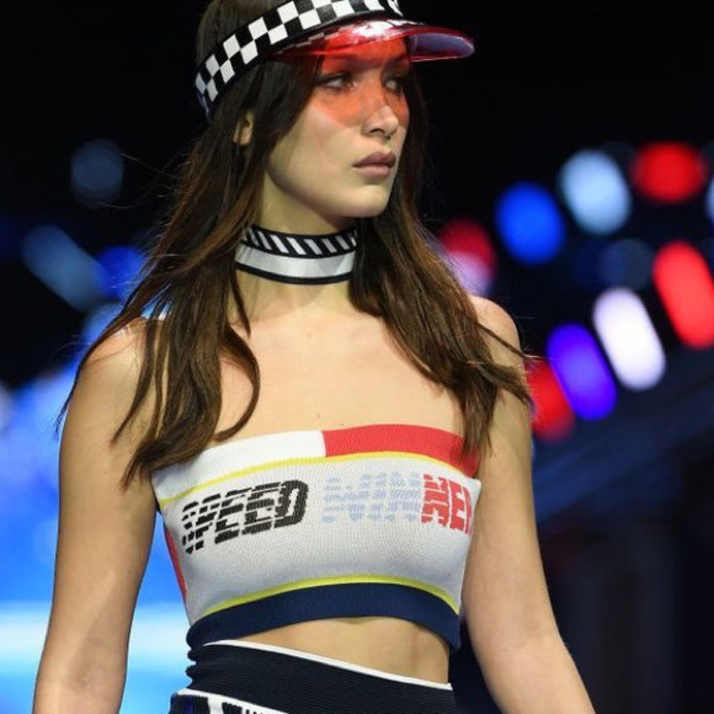 Tommy Hilfiger x Gigi Hadid Flag Bandeau Top